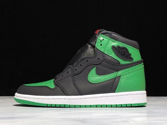 1st Kicks Pine 555088-030 Jordan 1 Air Green High 0712